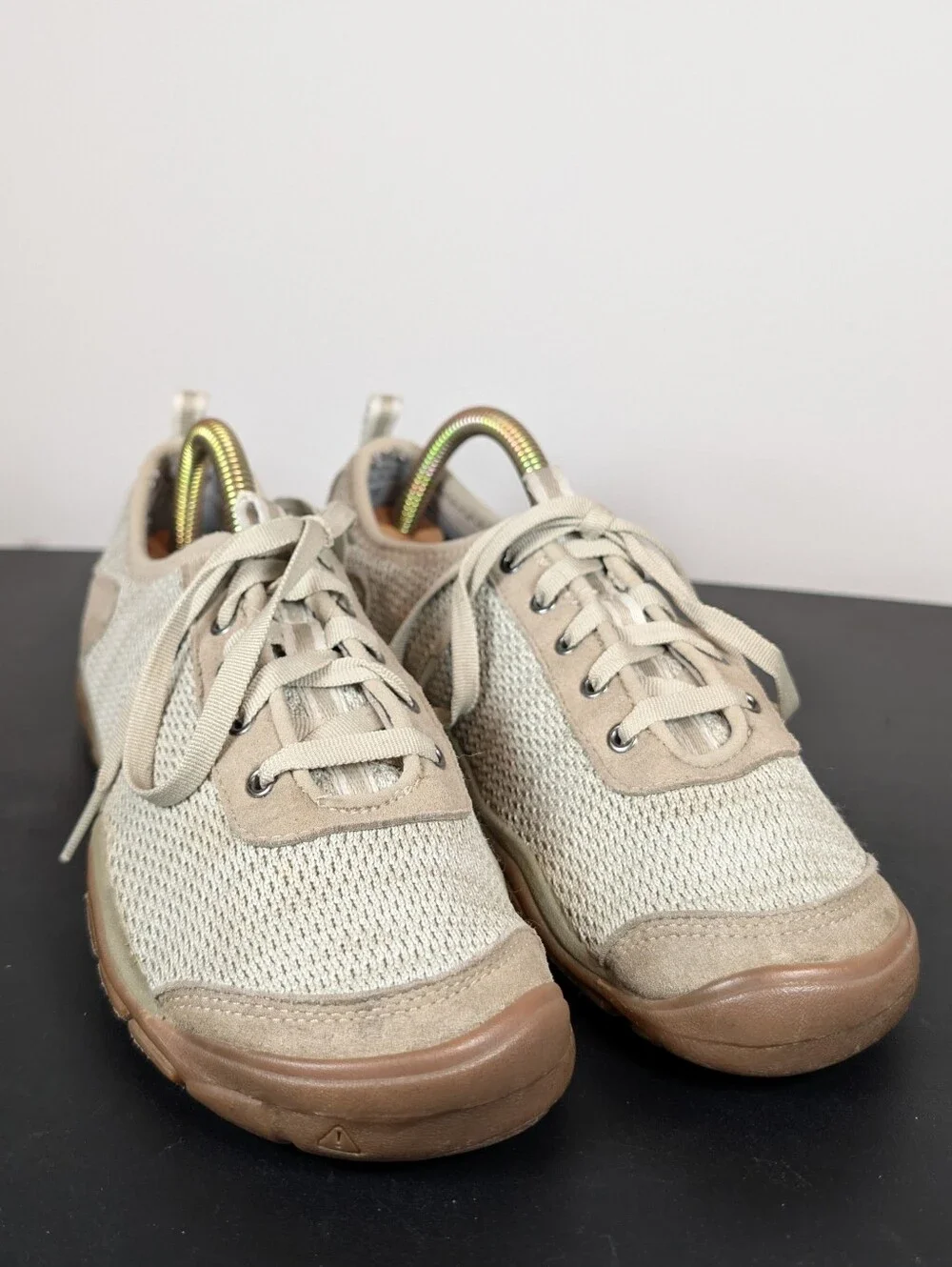 KEEN Hush Knit CNX Lightweight Trail Hiking Sneakers Gray Womens 8.5 Low Top